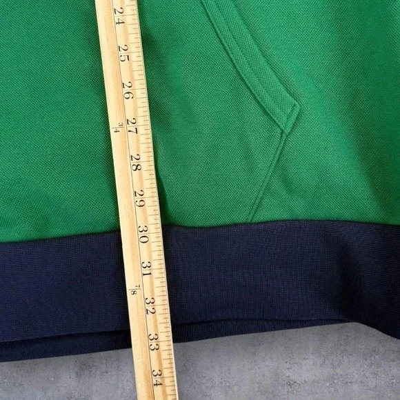 Polo Ralph Lauren Men's‎ Hoodie Colorblock Pullover Double Knit Polo Size 3 XLT - Picture 10 of 14